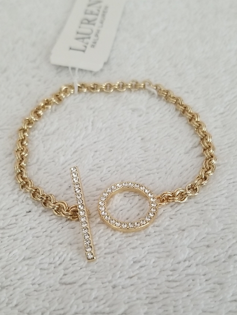 New Ralph Lauren Pave Flex Bracelet